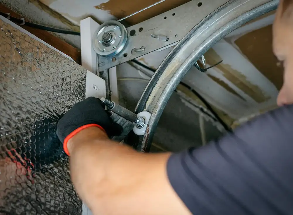 Misaligned Garage Doors & Damaged Tracks Repair Company in Metro East and Springfield IL